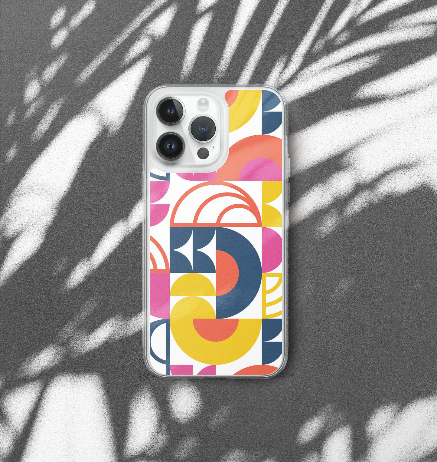 Geometria II Sunrise Clear Case for iPhone®