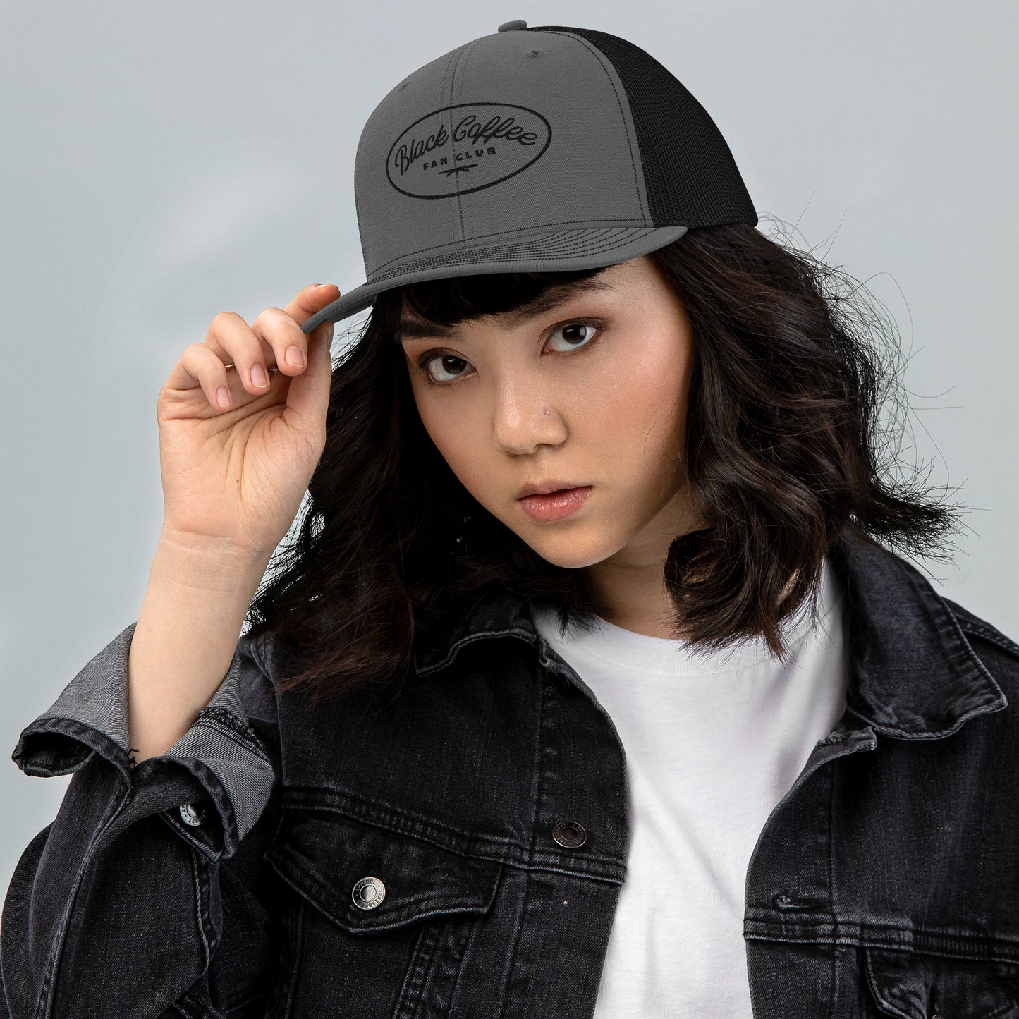 Black Coffee Fan Club Snapback Trucker Cap