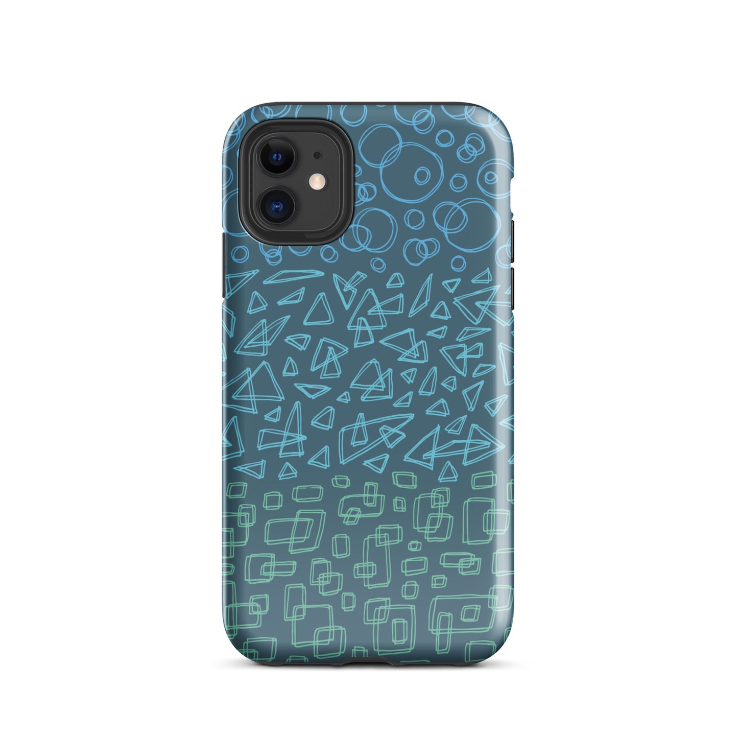 Geometrinity Azure Tough Case for iPhone®