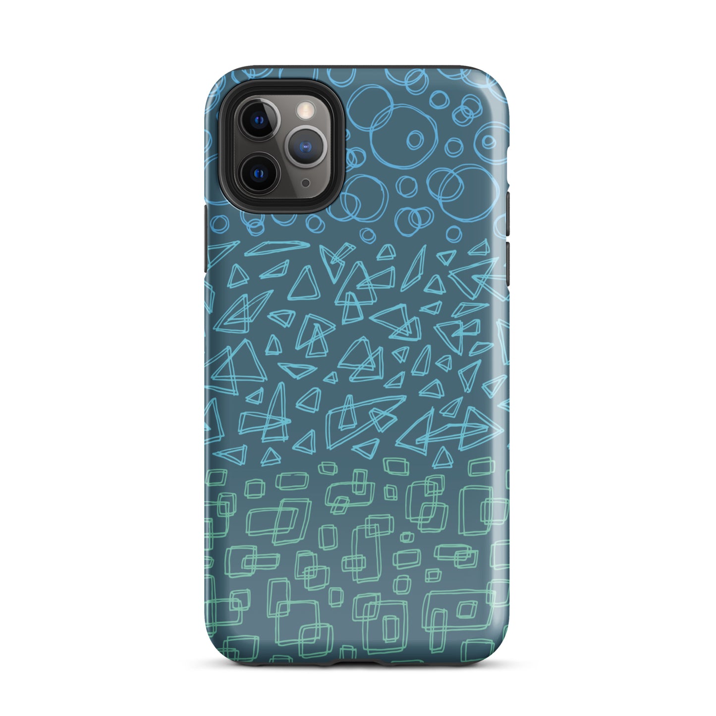 Geometrinity Azure Tough Case for iPhone®
