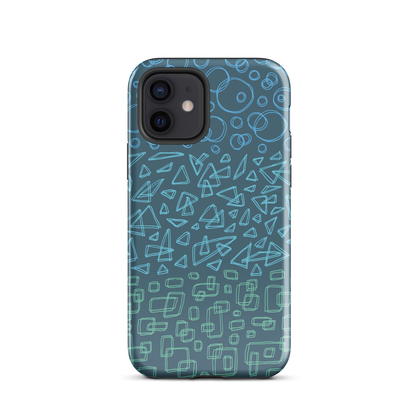 Geometrinity Azure Tough Case for iPhone®