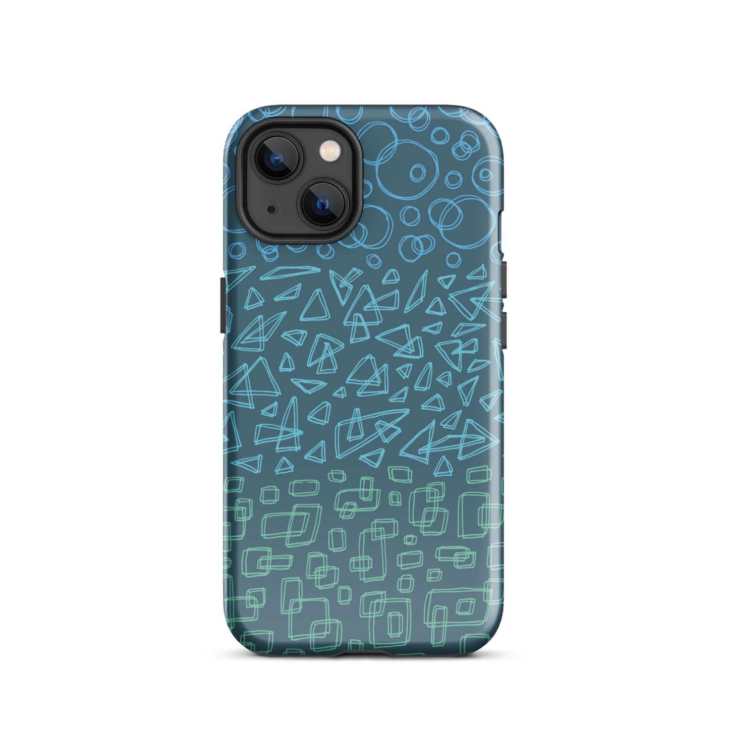 Geometrinity Azure Tough Case for iPhone®