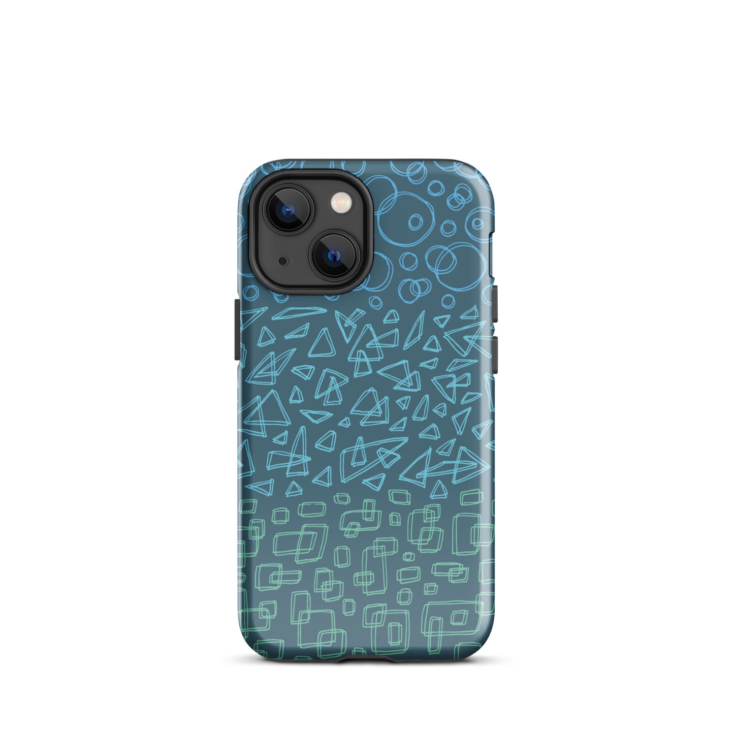 Geometrinity Azure Tough Case for iPhone®