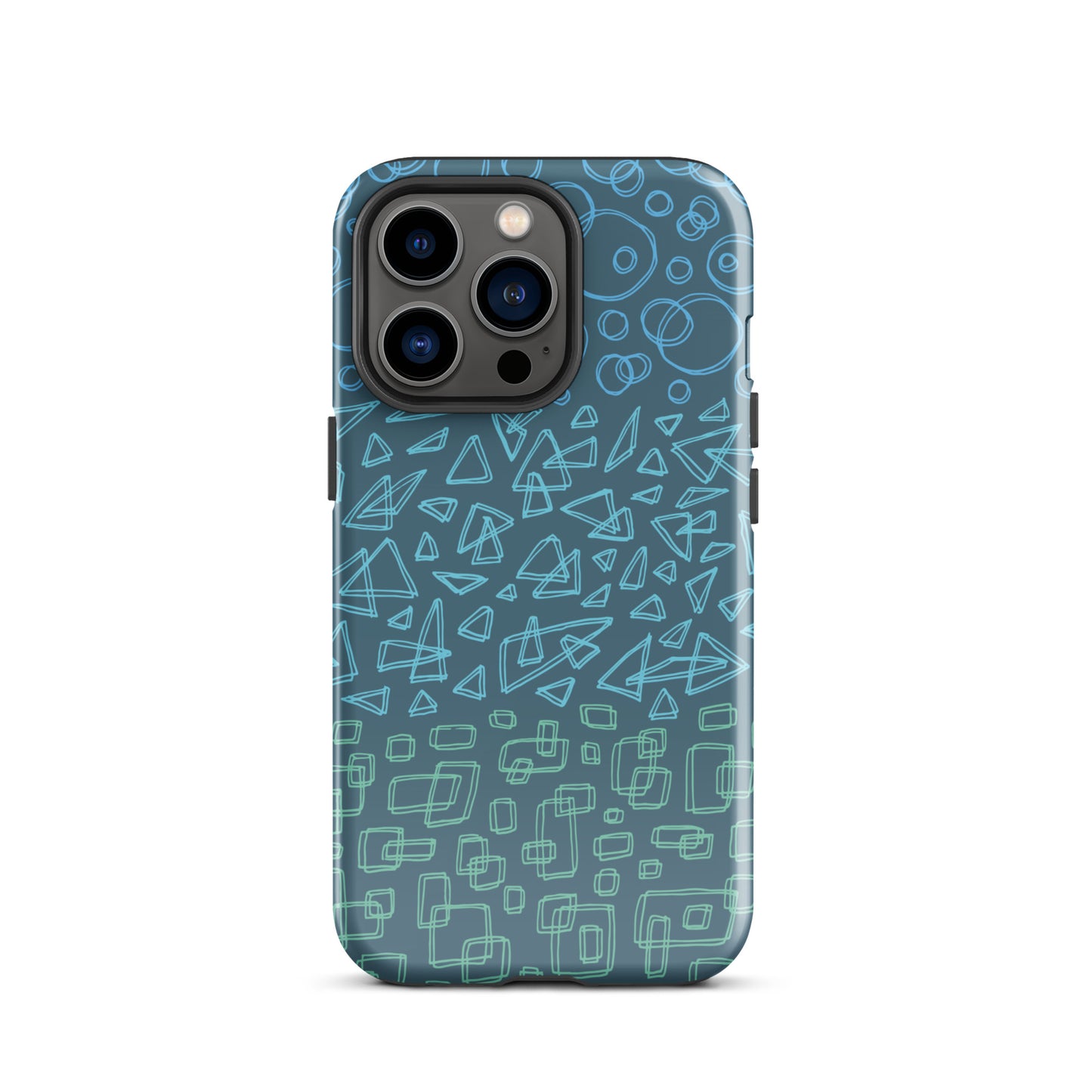 Geometrinity Azure Tough Case for iPhone®