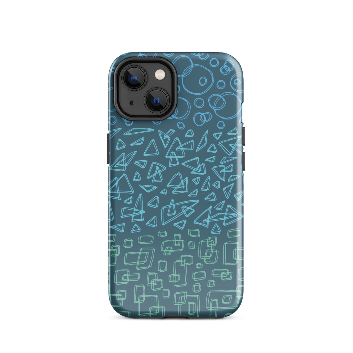 Geometrinity Azure Tough Case for iPhone®