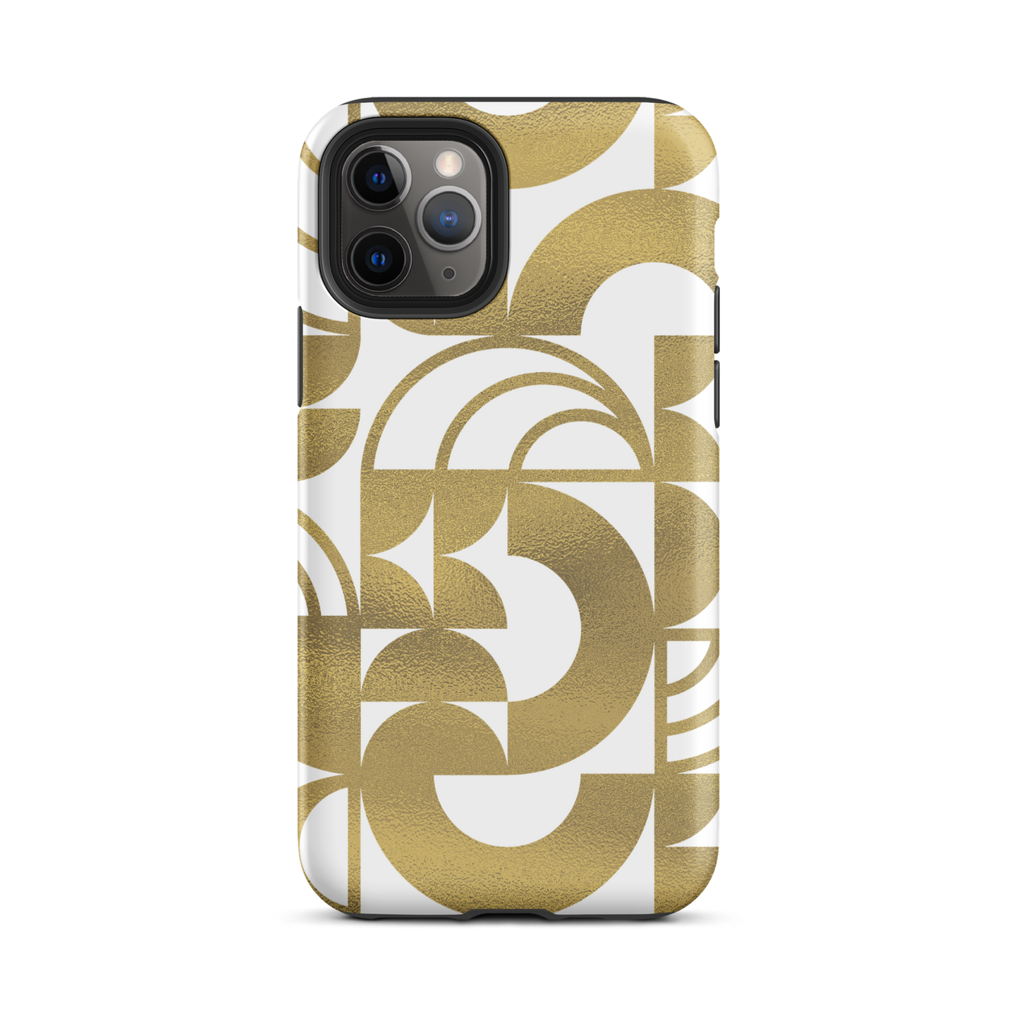 Geometria II Gold Tough Case for iPhone®