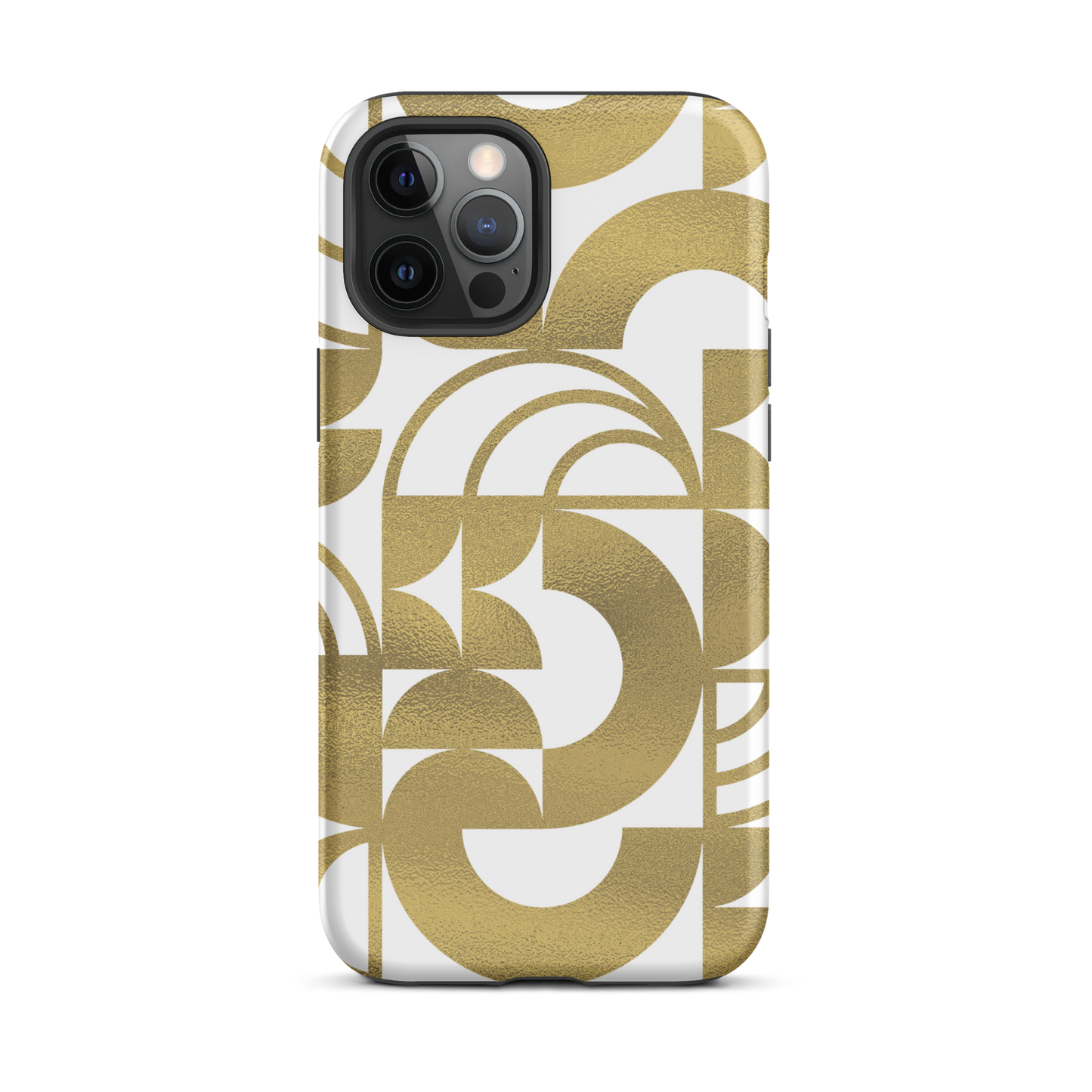 Geometria II Gold Tough Case for iPhone®