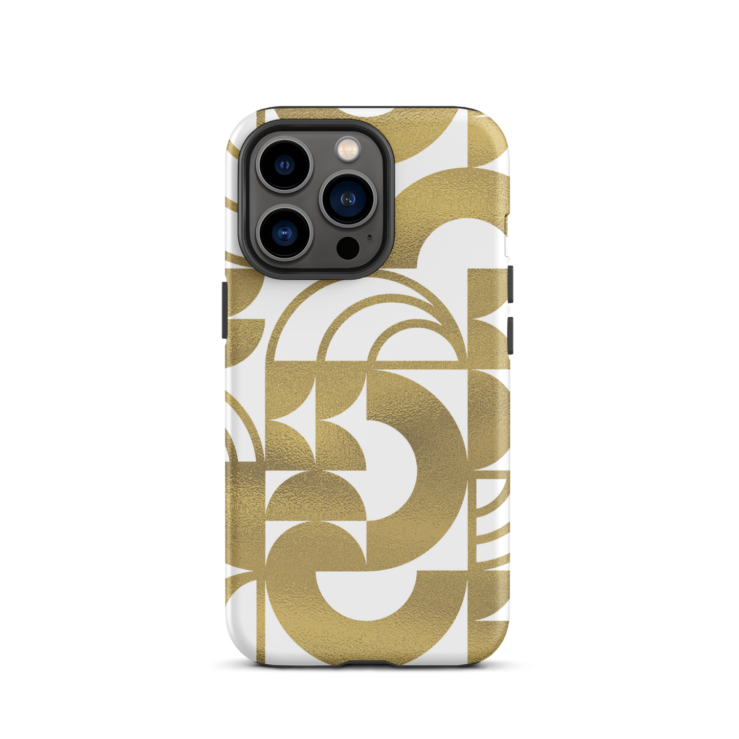 Geometria II Gold Tough Case for iPhone®