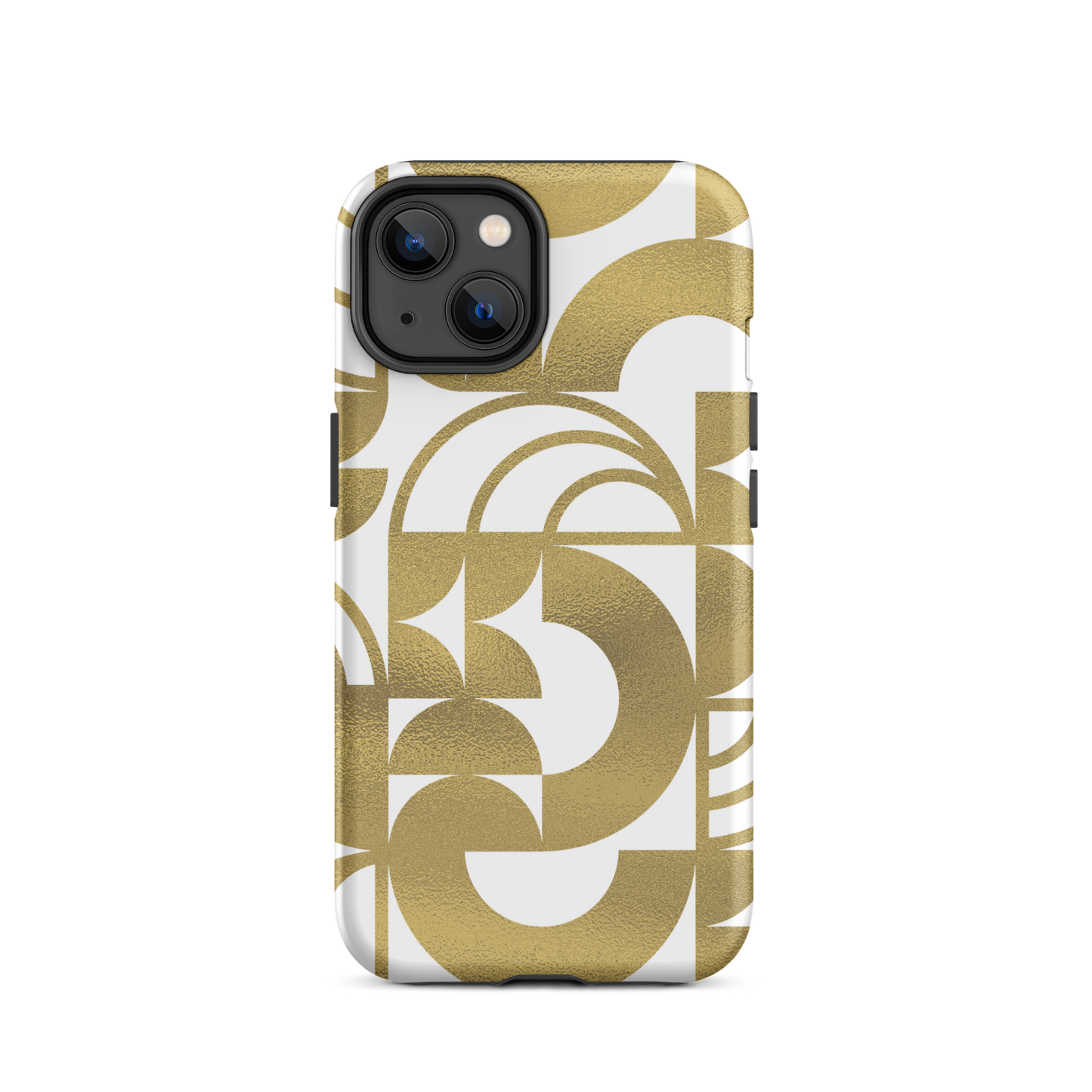 Geometria II Gold Tough Case for iPhone®