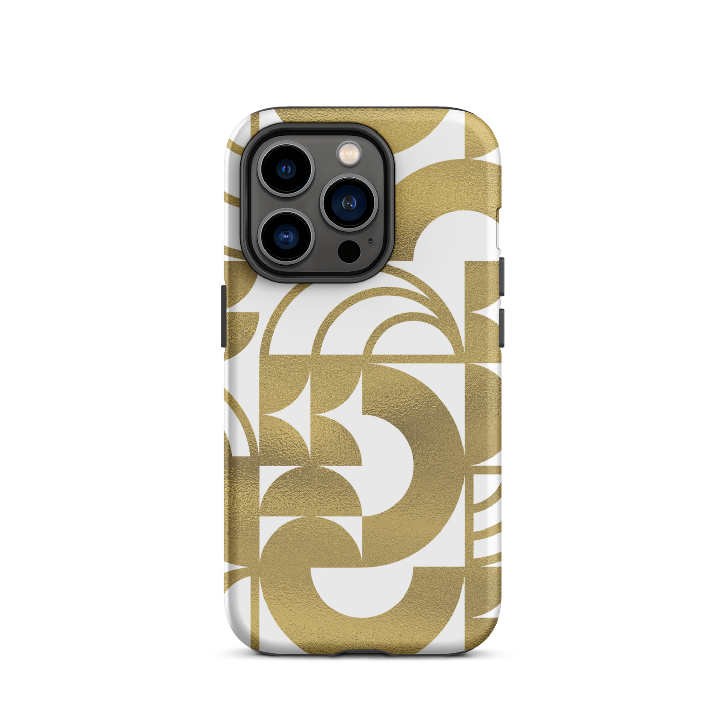 Geometria II Gold Tough Case for iPhone®