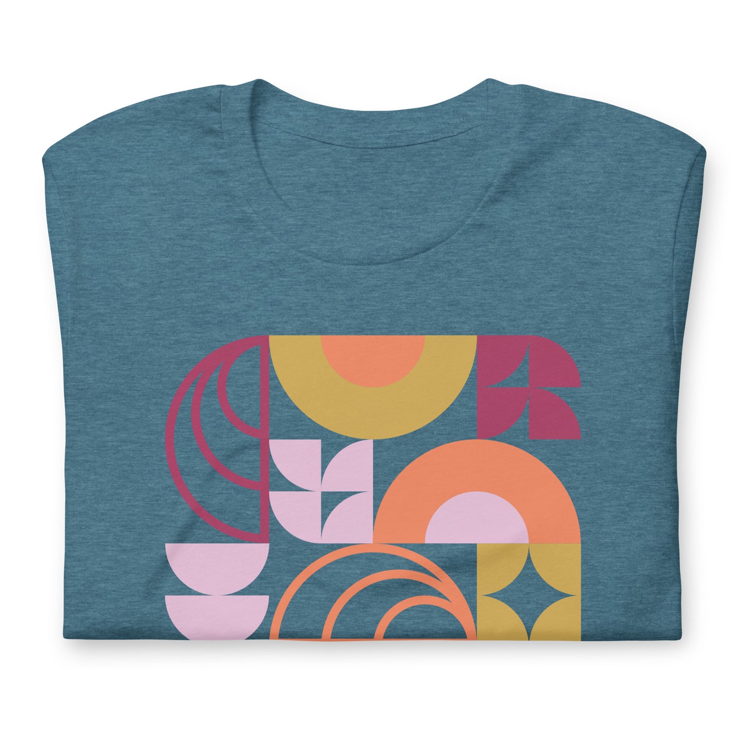 Geometria II Sunset Unisex T-shirt