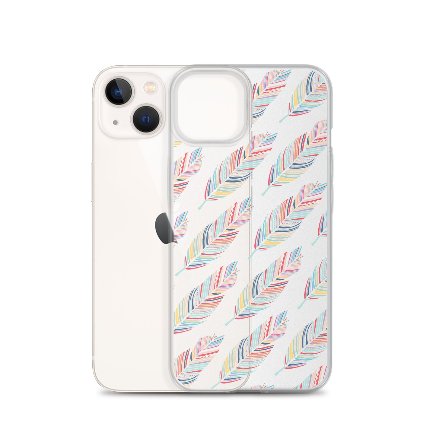 Prism Feather Clear Case for iPhone