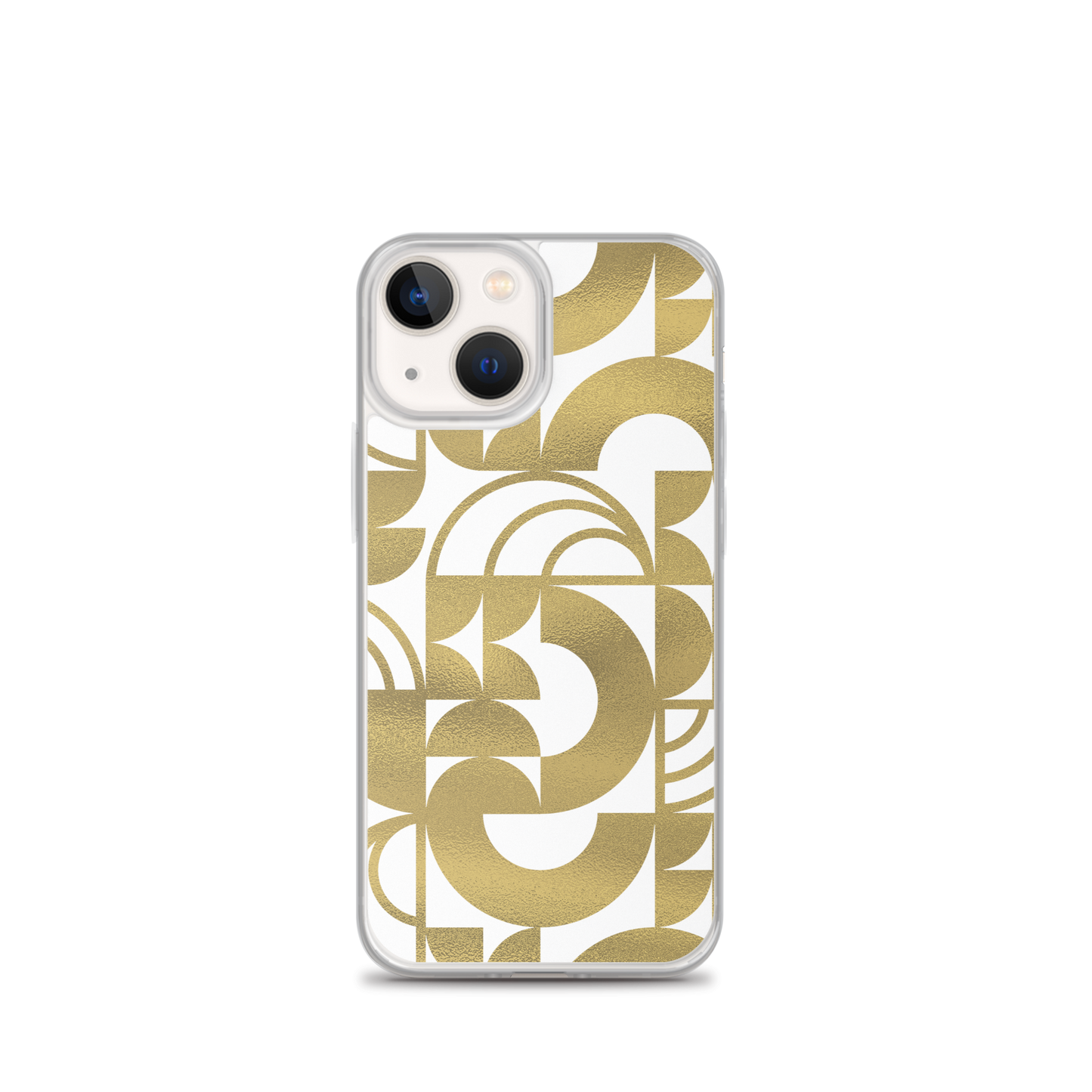 Geometria II Gold Clear Case for iPhone®