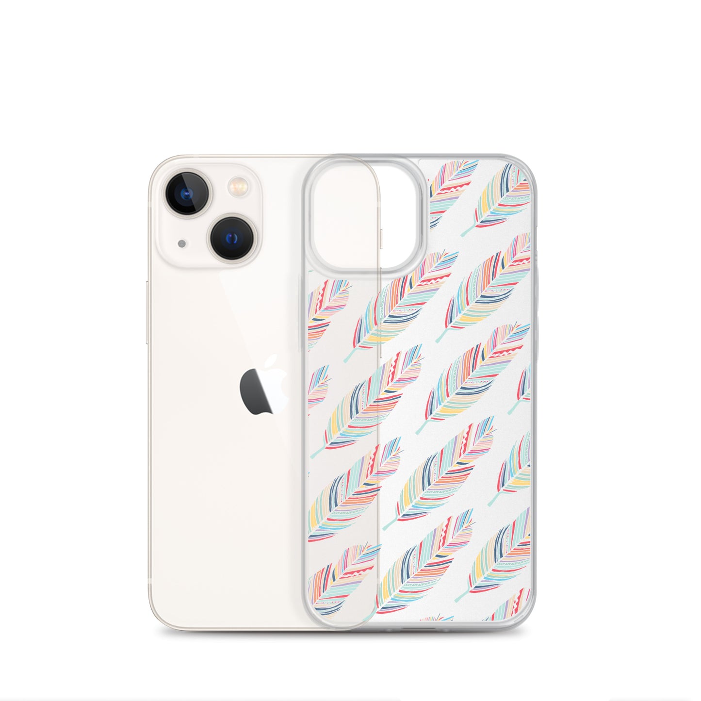 Prism Feather Clear Case for iPhone