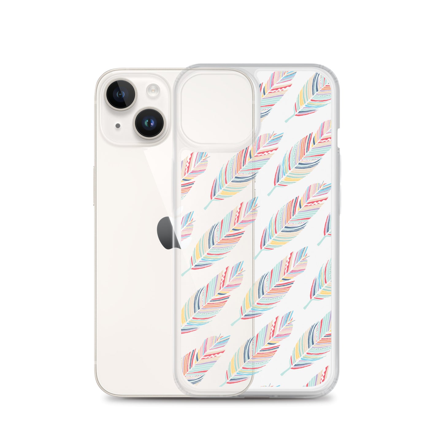 Prism Feather Clear Case for iPhone