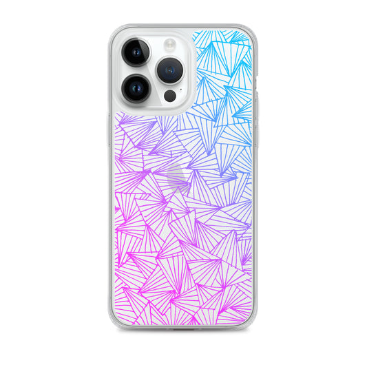 Gaggle of Trianges Gradient Clear Case for iPhone®