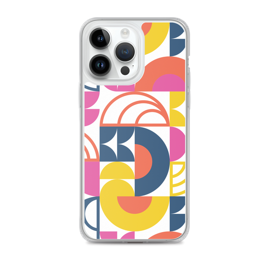 Geometria II Sunrise Clear Case for iPhone®