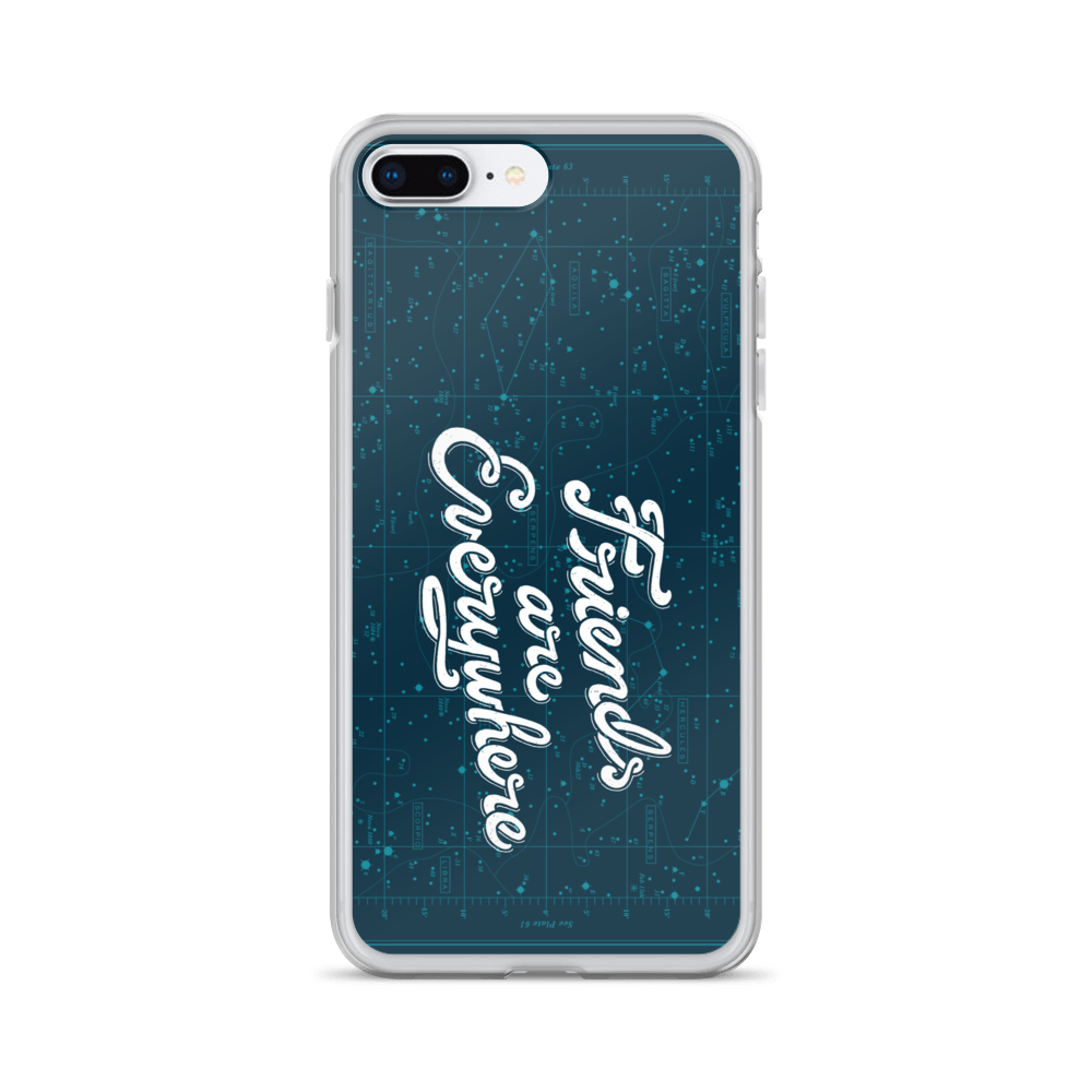 Friends Are Everywhere Clear Case for iPhone®
