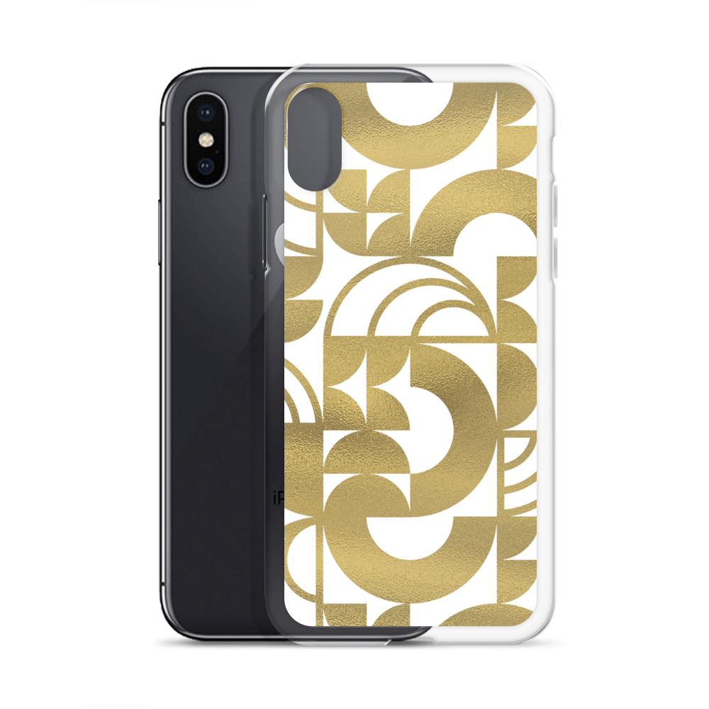 Geometria II Gold Clear Case for iPhone®