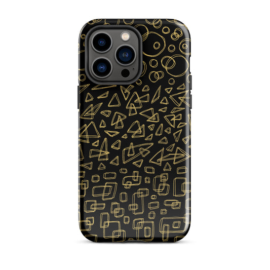 Geometrinity Gold Tough Case for iPhone®