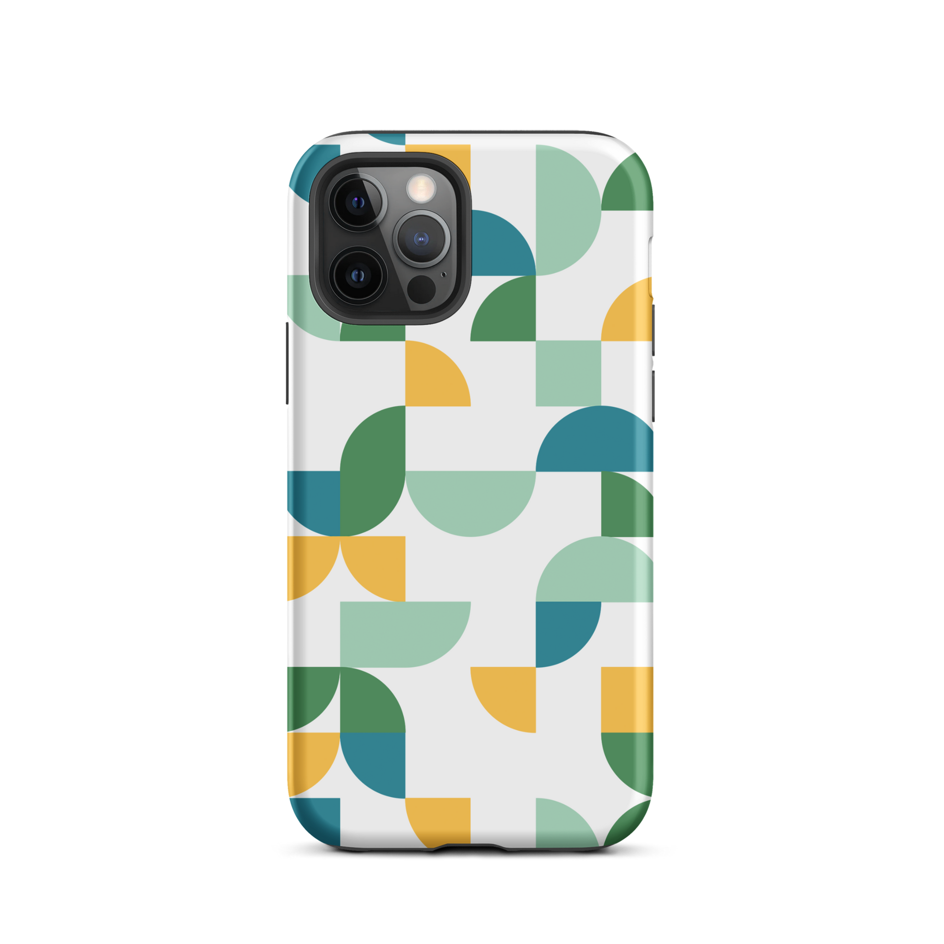 iPhone 12 pro tough case in Geometria I Midday design