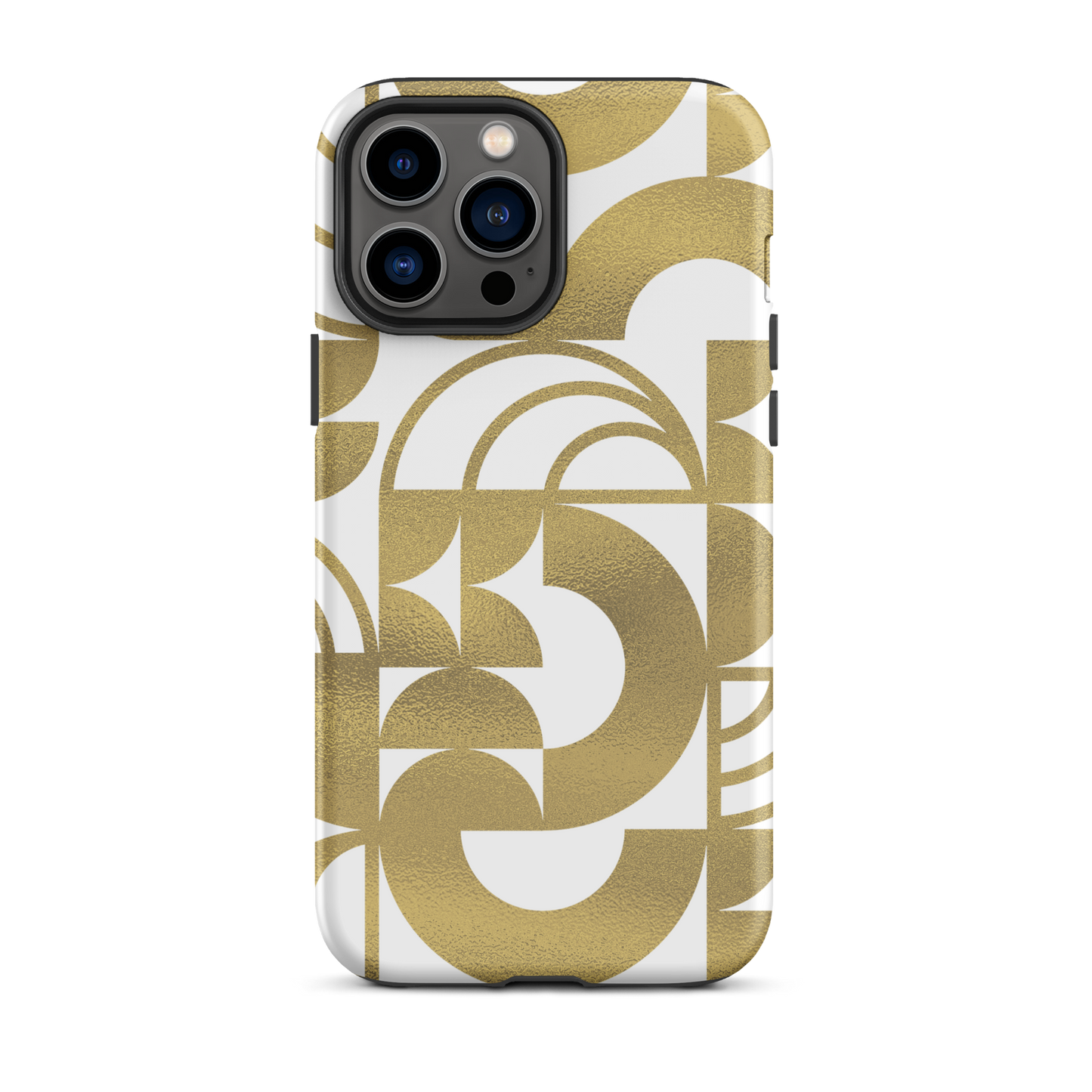 Geometria II Gold Tough Case for iPhone®