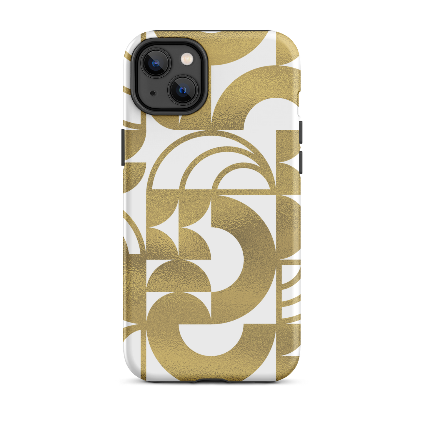 Geometria II Gold Tough Case for iPhone®