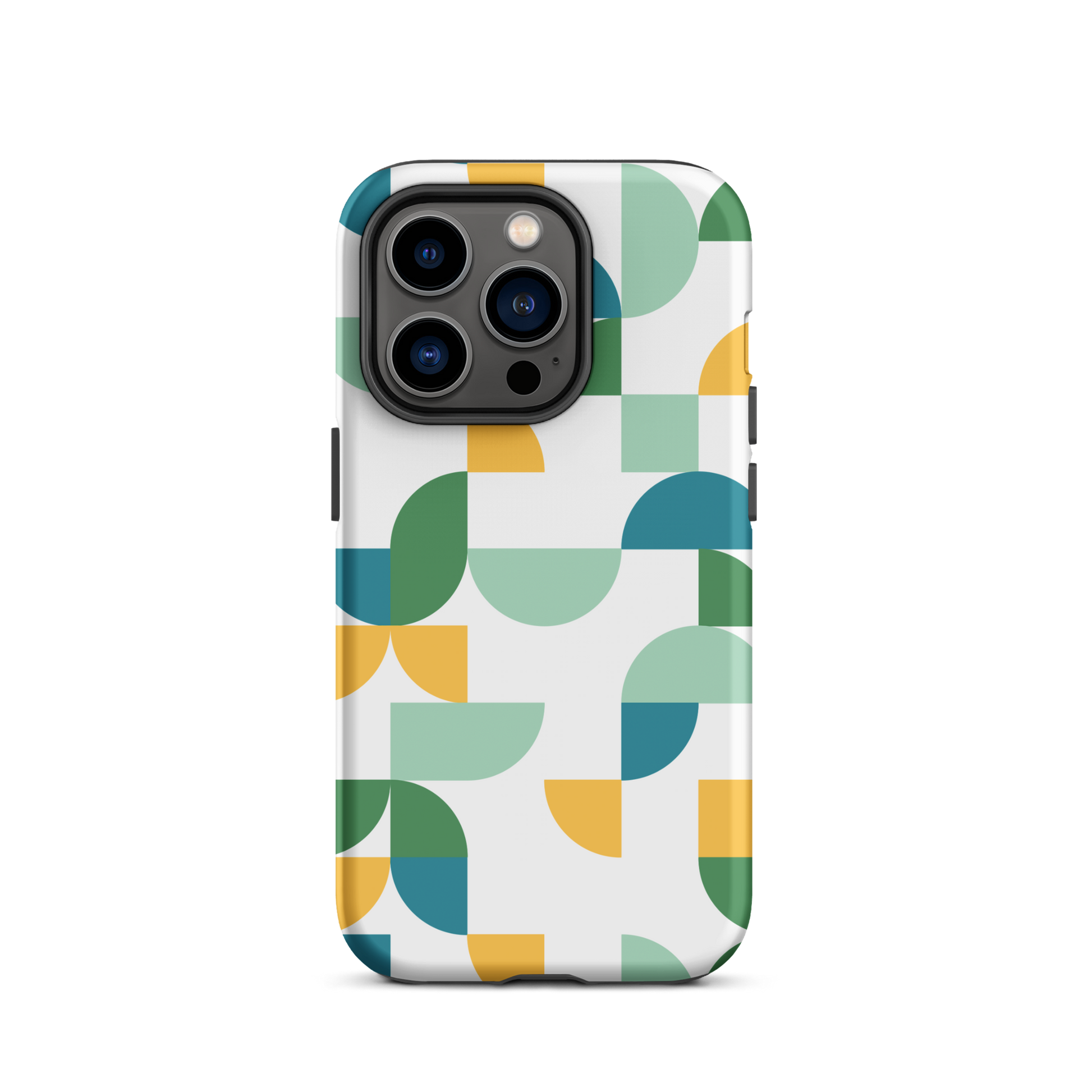 iPhone 14 pro tough case in Geometria I Midday design