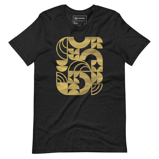 Geometria II Gold Unisex T-shirt